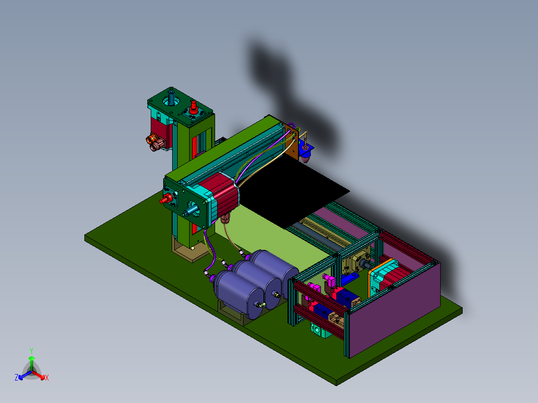 气动推多种高粘度物料3d打印机