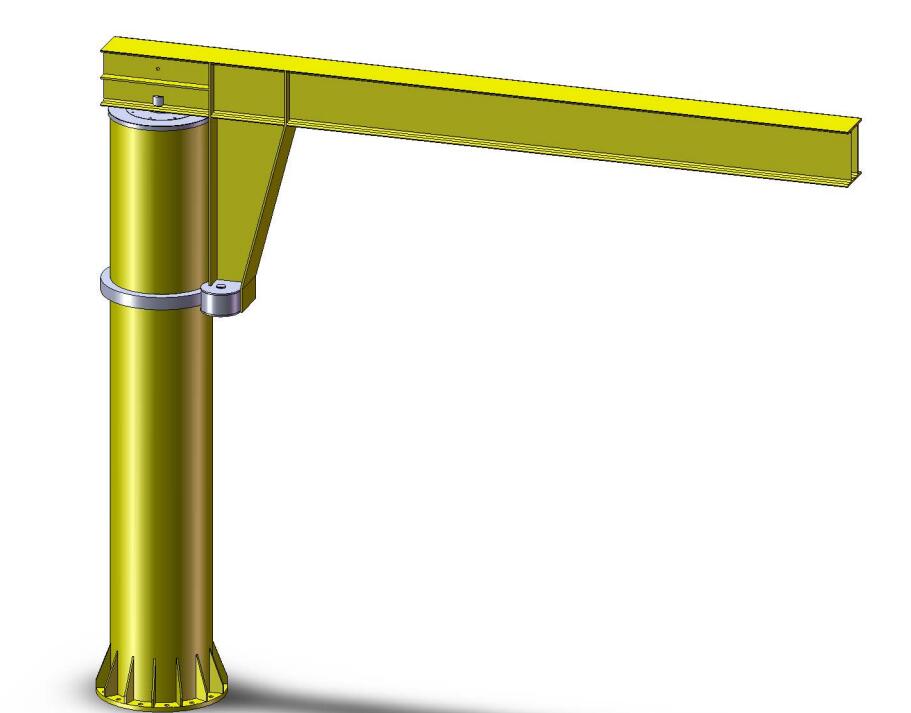 2吨电动转臂旋臂吊图纸