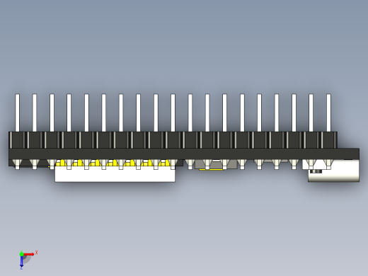 NodeMCU-32S usb接口开发板俯视缩略图