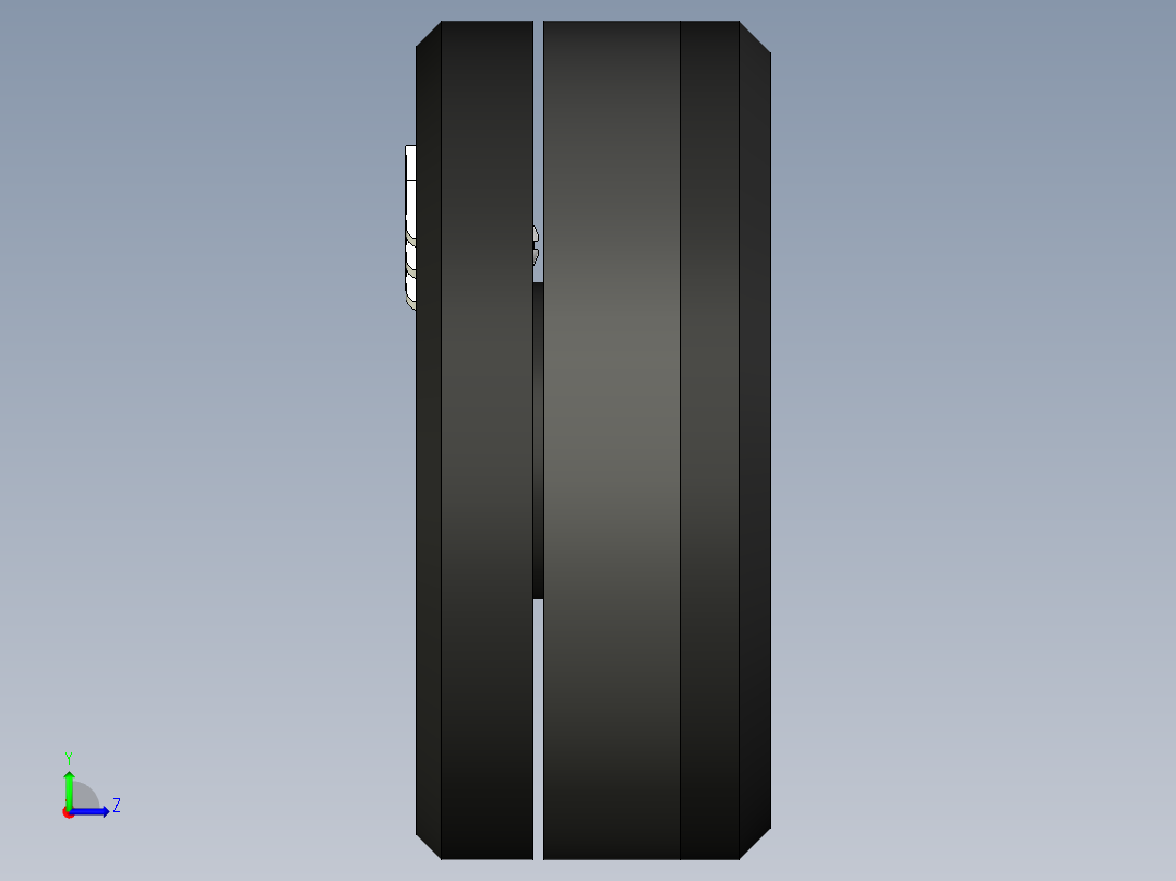 A0002534-T-Motor 云台电机 GB4106左视图