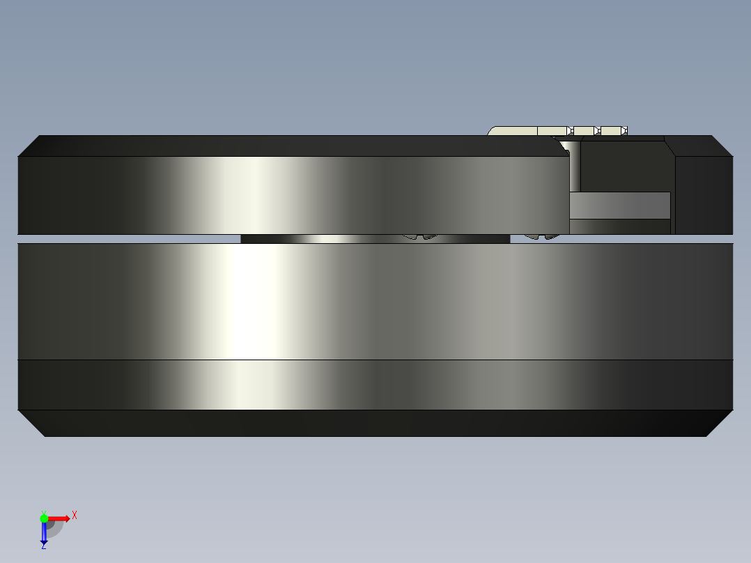 A0002534-T-Motor 云台电机 GB4106俯视图
