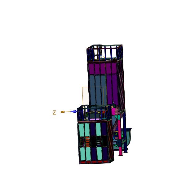 带自动集灰仓的除尘系统