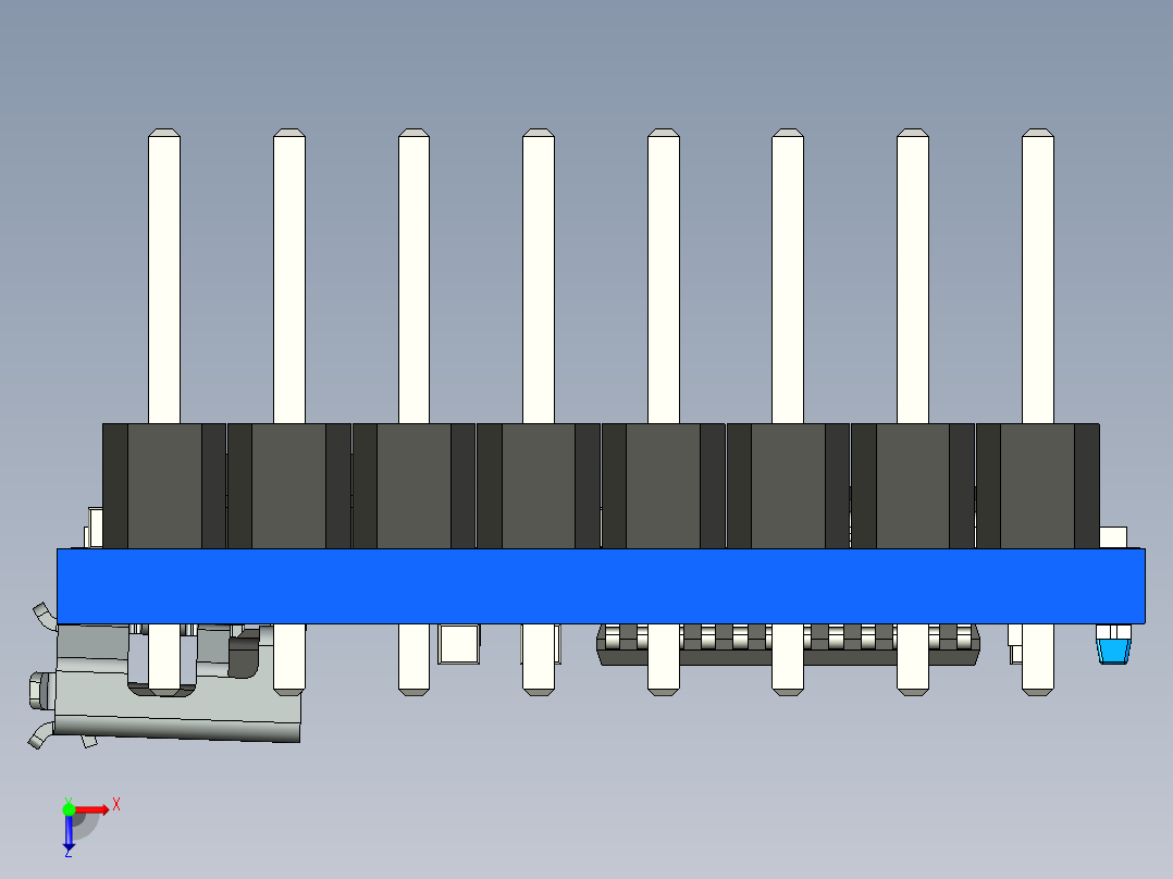 电路板、主板(164)俯视图
