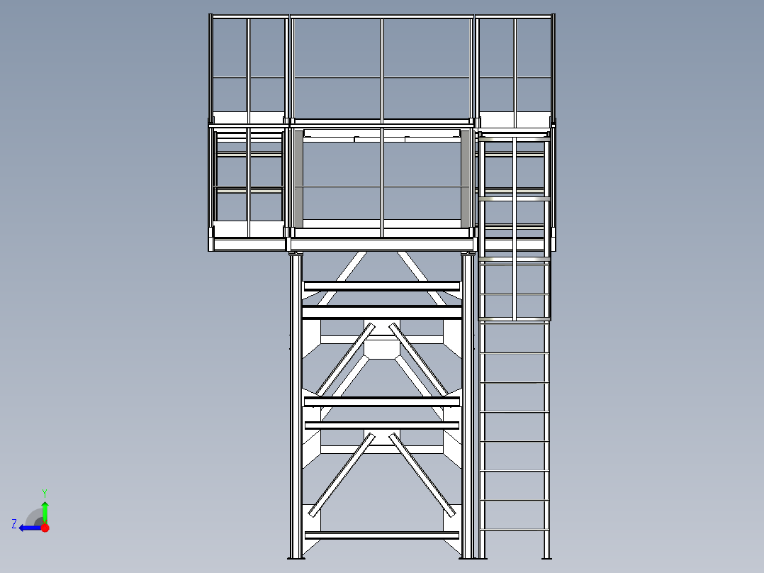 B3003876-振动筛结构 304TM3右视图