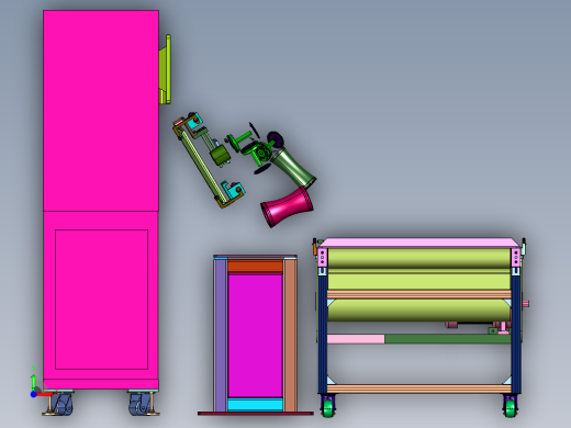 笔记本外壳表面处理用的镭雕机前视缩略图