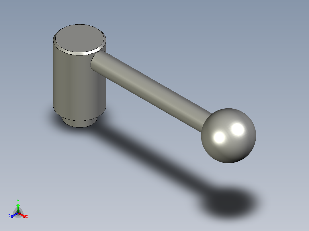 手柄GN 312型D直径24 M10