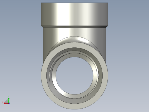 螺纹管三通-等径 DN8后视缩略图
