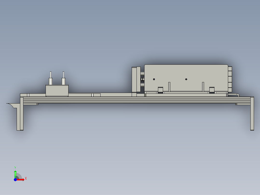 1-0200推料机构-YZ-CC前视图