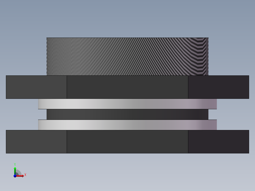 Tank Connector DN50 PN10 U-PVC前视图