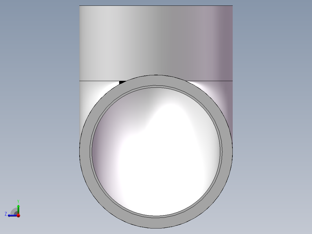 90_ELBOW_DN80_PN10_U-PVC右视图