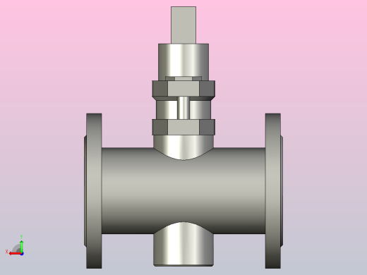 X43W-1.0C二通铸钢旋塞阀[80]后视缩略图