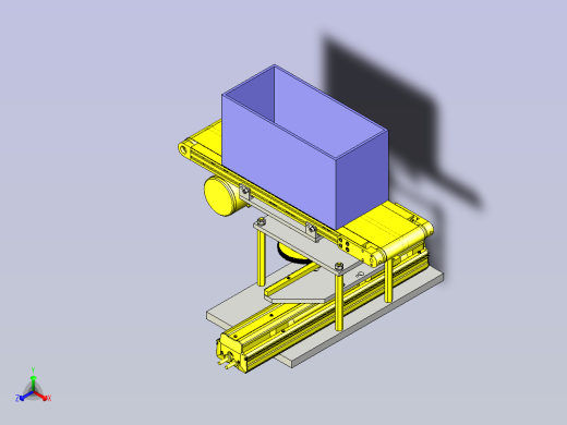 一款传送线分类装置3D模型