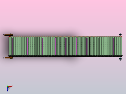输送机 输送设备apron-conveyor-belt-1-模型格式为 sw俯视缩略图