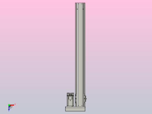 日规模组半封闭丝杆TPA-HNR-85S-1610C-L750-ML-C-P20-N3俯视缩略图