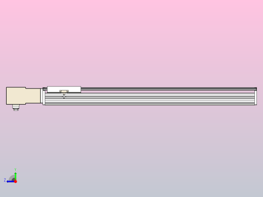 皮带直线轴半封闭可选导轨TPA-HNB-220D-176-L1050-MR-C-P1K-N3右视缩略图