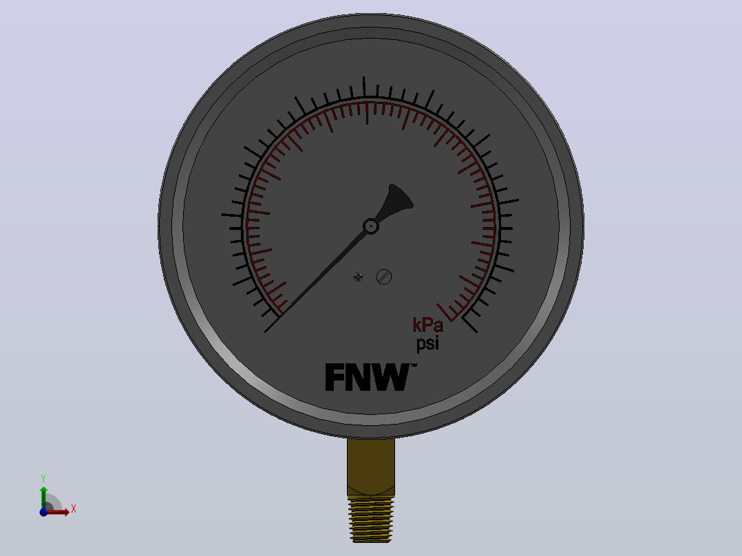 阀门、过滤器FNW-FNWG0160R前视图