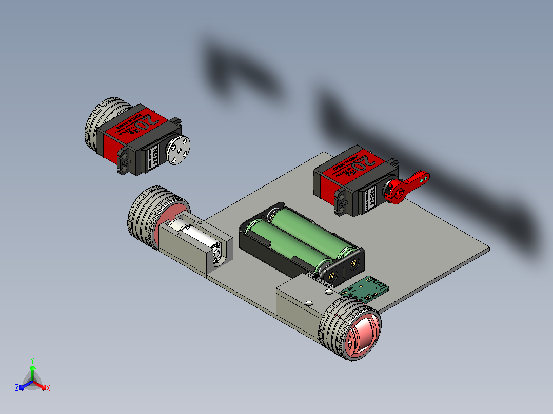 机器人正等轴测图