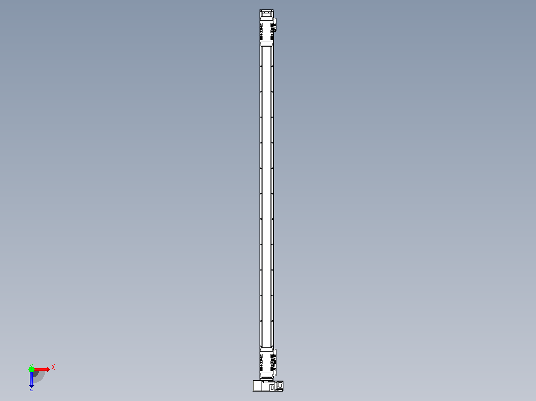 皮带直线轴双滑块型TPA-GCBS-50-P42-L575-LU-M10-N3俯视图