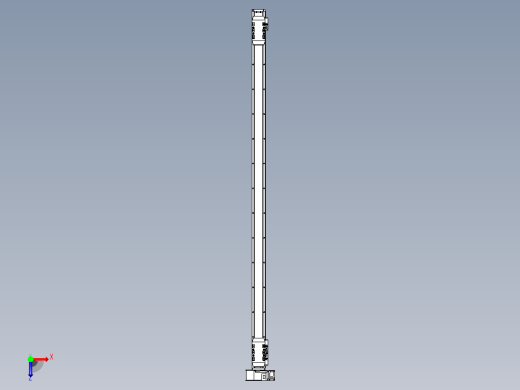 皮带直线轴双滑块型TPA-GCBS-50-P42-L575-LU-M10-N3俯视缩略图