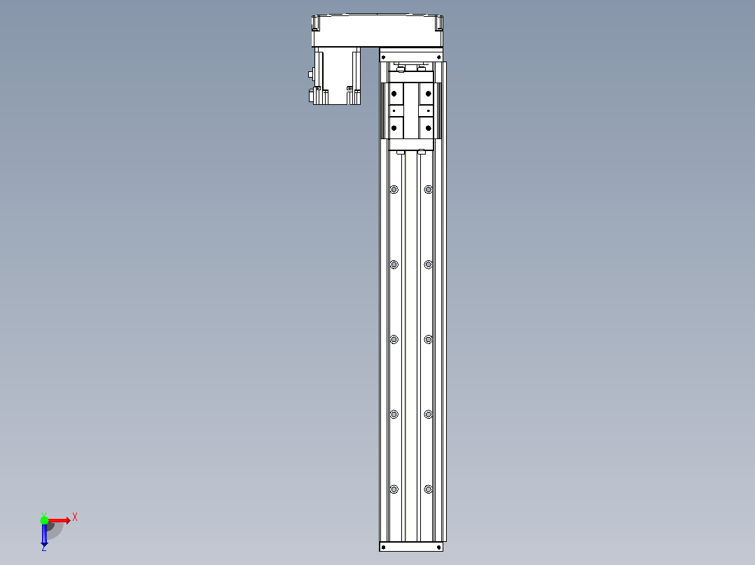 钢基模组TPA-KSR-8610C-640A1-ML-H0S0俯视图
