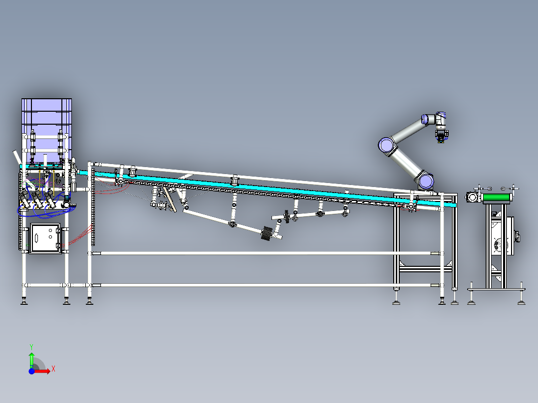 karakuri-collaborative-robot STP前视图