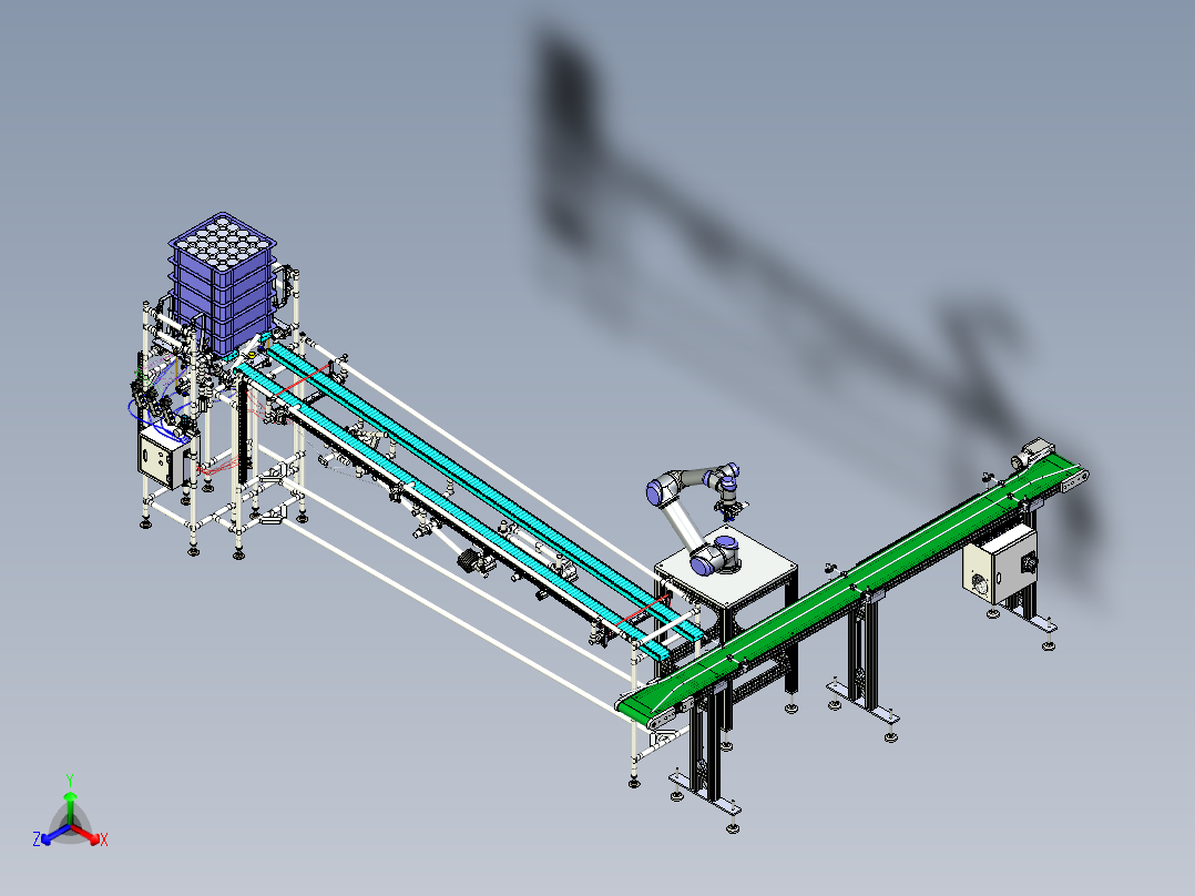 karakuri-collaborative-robot STP正等轴测图