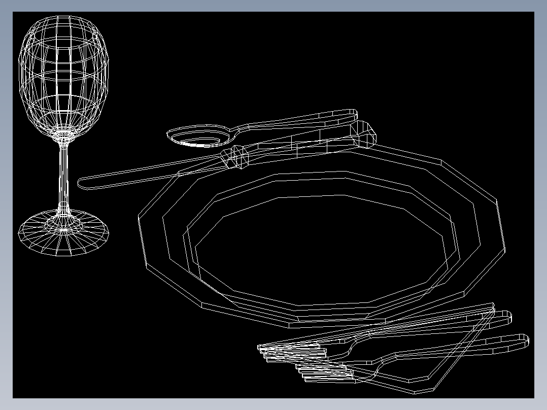 室内家具及植物三维模型二十三-CN039