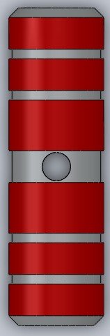 自行车铝合金脚柱火箭筒缩略图
