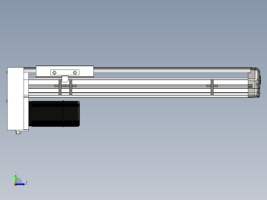 Toyo东佑达直线模组-ETH14-350-BM-400W左视缩略图
