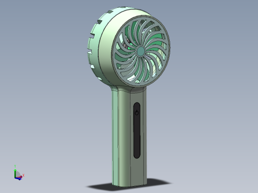 小风扇模型