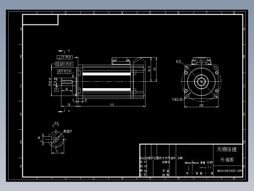 电机MS6H-60CS(M)30B1-20P4