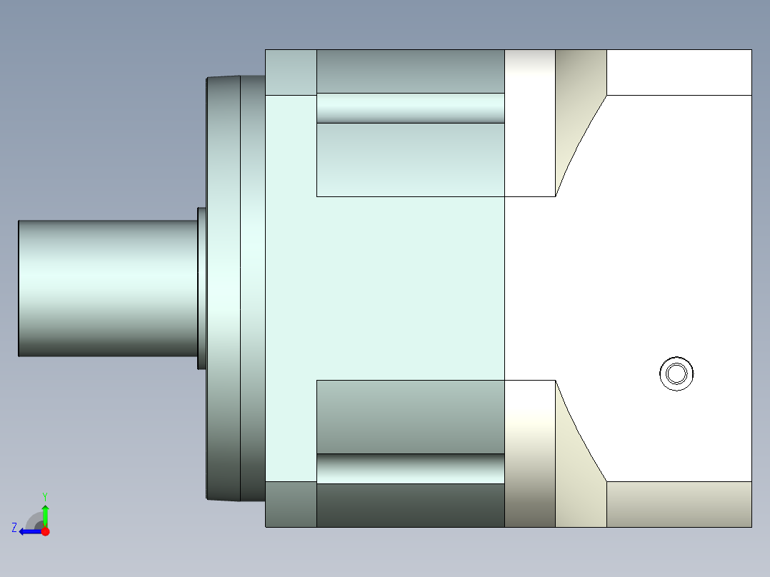 直齿PLX280-L1 55-230-265-M12.stp右视图