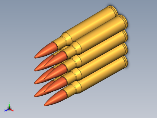 M1 Garand 零件模型