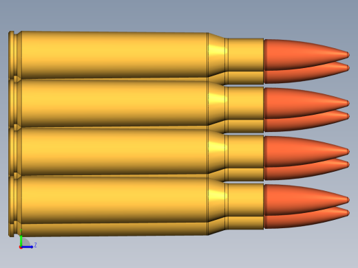 M1 Garand 零件模型左视缩略图