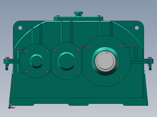 ZLY型硬齿面圆柱齿轮减速器112前视缩略图