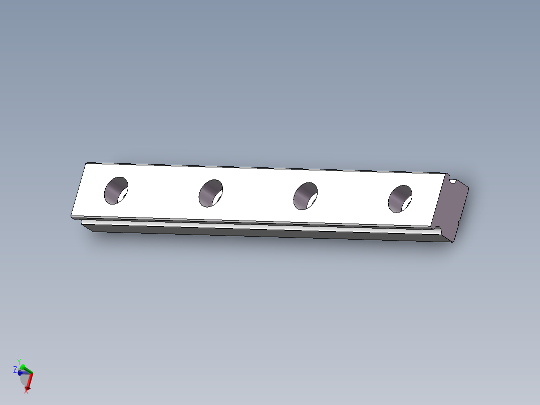 滑块MGN12C主视图