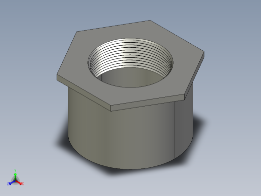 船舶管路系统SeaCor_ReducerBushing_FPTxSPIG_37J138338_3in x 2in