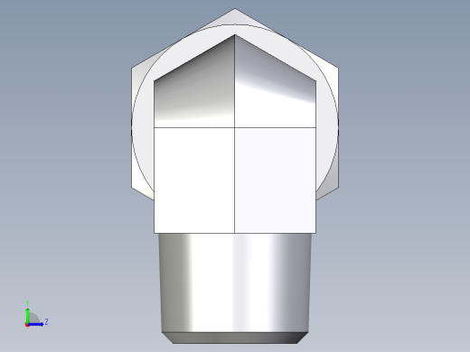 卡套式工业通用硬管接头EO_Male_stud_elbow_WE25S1NPTCF左视缩略图