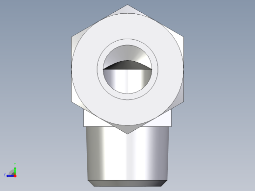 卡套式工业通用硬管接头EO_Male_stud_elbow_WE25S1NPTCF右视缩略图