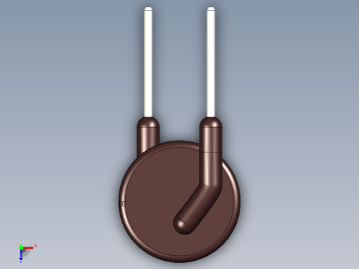NTC浪涌电流限制器俯视缩略图