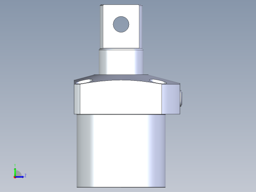 KOSMEKLG0900-Gx-P多系列多零件图纸模型左视缩略图