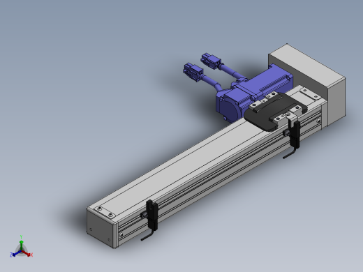 精密模组MY50-T10-250L-BL-P10B-C4-C正等轴测缩略图