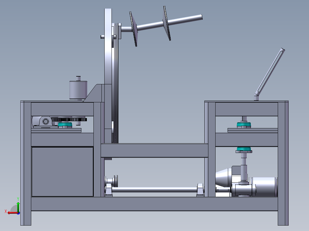200包装机后视图