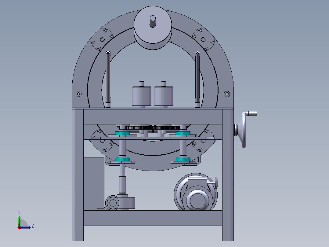 200包装机左视图