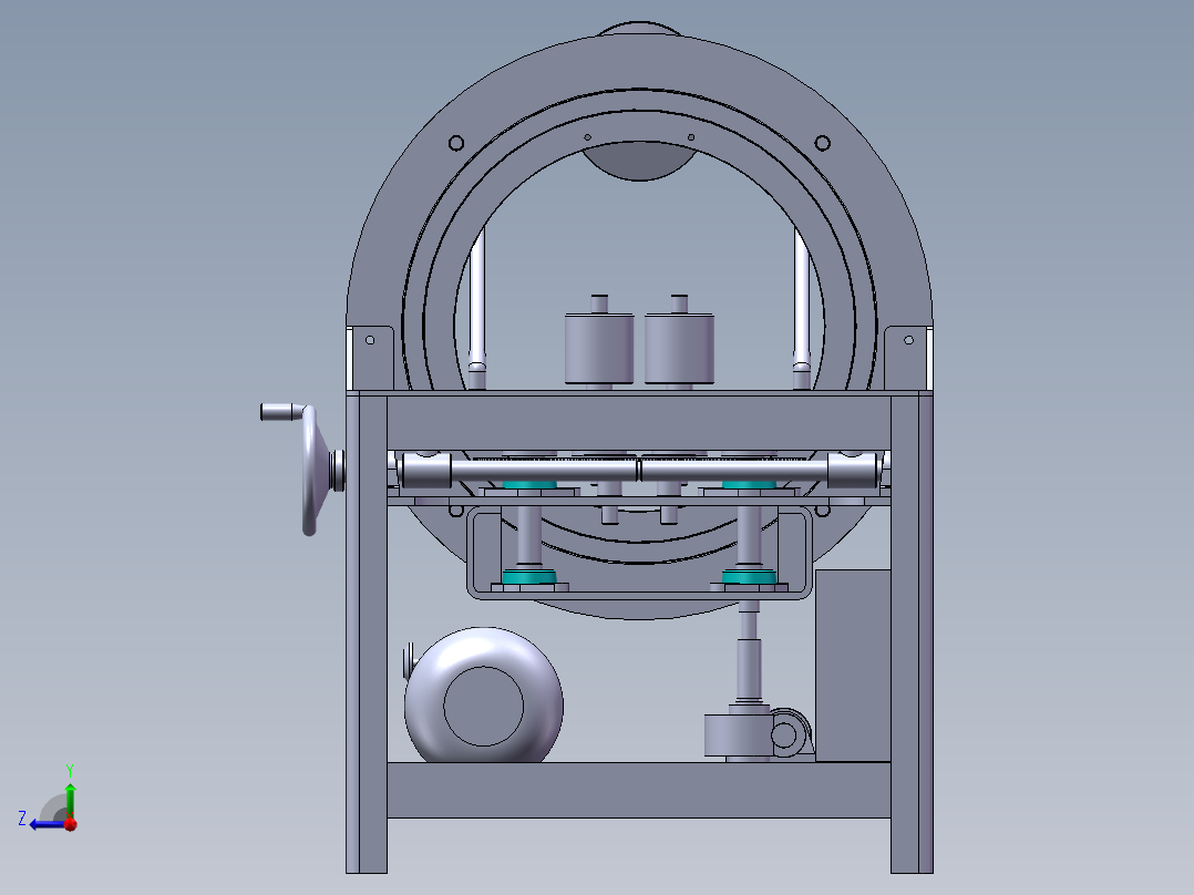 200包装机右视图