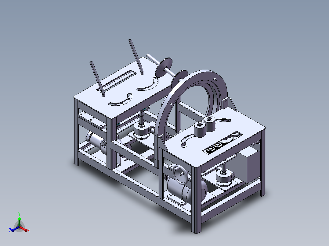 200包装机正等轴测图