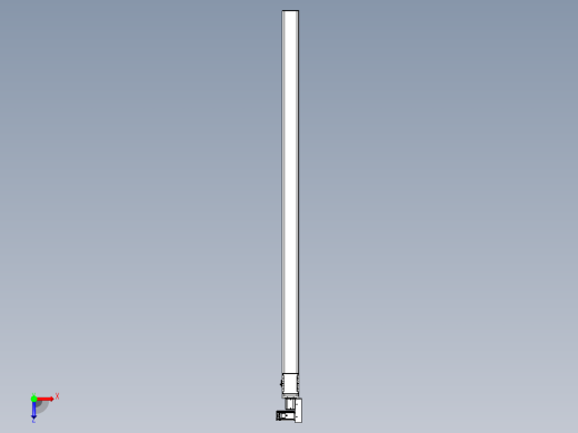同步带全封闭直线模组TPA-HCB-105D-90-L2200-MR-Y-P20-N3俯视缩略图