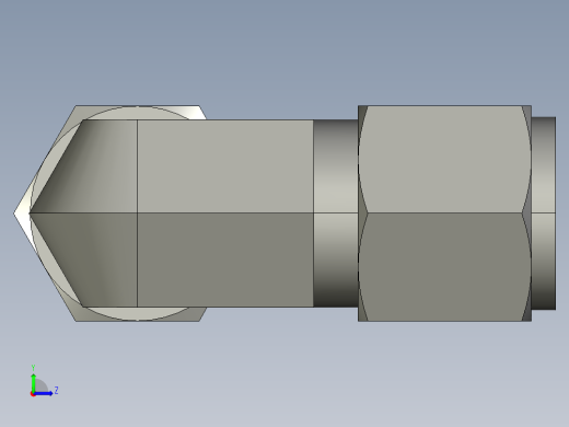 卡套式工业通用硬管接头10_ebu-s左视缩略图