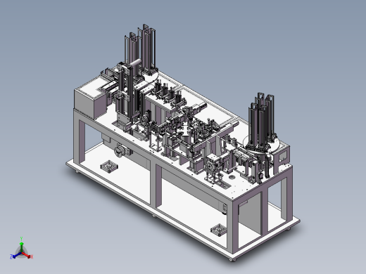 智能卡贴芯片封装机正等轴测缩略图