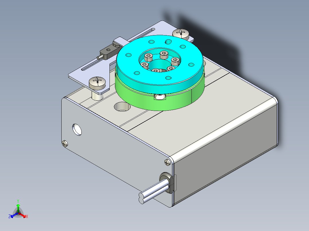 威洛博LNR电动转台LNR50-H-k-S-N